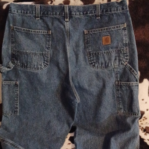 Carhartt Blue Relaxed Fit Jeans - Picture 7 of 12